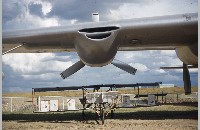 First Airmail, under bomber, October 1959 (095-022-180)